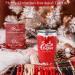 Christmas Gifts Basket for Women - Unique Gifts for Her with Socks, Candle, Tumbler in Red - Buy Online on SooperMarket.com