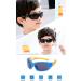 Kids Polarized Sports Sunglasses with Anti-Slip Band & Case | Flexible TR90 Frame for Boys & Girls 3-12 (Blue) - Buy Online on SooperMarket.com