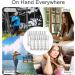 Alledomain 10Pcs 10ml Essential Oils Roller Bottles Clear Glass Roll on Bottles with Lucky Cat Pattern & Stainless Steel Roller & Silver Cap for Aromatherapy - Include Label Dropper & Opener - Buy Online on SooperMarket.com