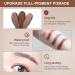 Beginner Eyebrow Stamp Stencil Kit - Simpout Brow Stamping Trio Set with 29 Brow Stencils and Waterproof E02 Soft Brown Eyebrow Kit - Buy Online on SooperMarket.com