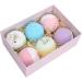 Handmade Bathing Ball Cleaner Gift Set - 6 Pieces for Dry Skin & Spa Baths | Perfect Birthday & Mother's Day Gift for Her & Him - Buy Online on SooperMarket.com