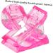 Mikinona 60 pcs UV White Tool Building Nail DIY A Home Tools Gel and Fixing Forms Finger Curve Clamps Clamp Quick Poly Fiberglass Clips Tips Extension Fake Salon Pinching Manicure 1 count (Pack of 1) White Pinkx5pcs - Buy Online on SooperMarket.com