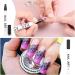 Hudhow's Nail Polish Pencil - 5 Colors Nail Art Pen for DIY Graffiti Abstract Lines & Floral Patterns | Nail Design Tool & Manicure Accessories - Buy Online on SooperMarket.com
