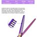 Professional Purple Dragon Pet Grooming Scissor Set - Japan 440C Stainless Steel Chunker Shear for Pet Groomers and DIY - 7.0/8.0 inch Hair Cutting Scissor + 6.75/8.0 inch Dog Shear - Buy Online on SooperMarket.com