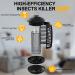 Electric Bug Zapper 4200V Waterproof Outdoor Insect Killer with Light Sensor - Dark-black - Buy Online on SooperMarket.com