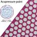 Accupuncher Mat | Portable Pressure Point Mat with Strike | Accupressure Mat and Pillow Set Promotes Relaxation & Strike for Optimal Health and Wellness Purple Two Piece Suit - Buy Online on SooperMarket.com