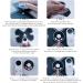 Kenanlan Belly Massage Patch - Portable Waist & Cervical Massage Stickers with Adjustable Modes | International Shipping - Buy Online on SooperMarket.com