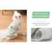 HOODDEAL Dog Striped Shirts Cozy Breathable Denim Overalls Pet Jumpsuit Cute Stretchy Puppy Christmas Costumes Outfits (XL  Green) XL Green - Buy Online on SooperMarket.com