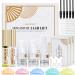 2024 Upgraded Lash Lift Kit 2 in 1 Brow Lamination Eyelash Perm Kit Professional Instant Lash Lift Extensions Semi-Permanent Lash Lifting Curling Perming Wave Salon Result for a Supermodel Look A-White