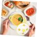 Alipis 1pc Ceramic Steamed Egg Bowl Food Serving Bowl Noodle Ceramic Baking Bowl Kitchen Bowl Child Dessert 13.8x10.3cm Assorted Color-1 - Buy Online on SooperMarket.com