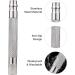 Xiaoxin Stainless Steel Shaving Handle | Double Edge Safety Razor Replacement | Manual Mustache Remover Accessories | Premium Silver Shaver Handle - Buy Online on SooperMarket.com