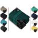 Fluffy 100% Cotton Dark Green Bath Sheets Set of 2 - Eco-Friendly, Super Soft & Highly Absorbent - Oeko-Tex Certified - 34 x 66 Inches - Buy Online on SooperMarket.com
