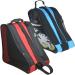Roller Skate Bag,Adjustable Shoulder Strap ice Skate Bags for Girls Boys and Adults,Large Capacity Breathable Skate Bags Fit Quad Skates, Inline Skates,Ice & Roller Skates and Most Skate Accessories Blue+Red