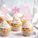 Cyodoos 25 pcs Pink Graduation Cake Toppers Class of 2024 Graduation Cupcake Toppers Congrats Grad and Graduation Party Decorations Pink2 - Buy Online on SooperMarket.com