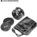 Meike 25mm F1.8 APS-C Wide Angle Lens for Sony E Mount Mirrorless Cameras - Buy Online on SooperMarket.com