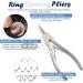 DDP Stainless Steel Ring Opener Piercing Tool Hoops Heavy Big Gauge Captive Bead Opening Pliers - Buy Online on SooperMarket.com