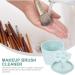 Beavorty Makeup Brush Drying Stand & Cleaning Set | Space-Saving Holder & Cleaner Mat for Brushes & Sponges | Ultimate Makeup Storage Solution - Buy Online on SooperMarket.com