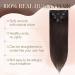 Brown Clip in Hair Extensions Real Human Hair 16 Inch 65g Hair Extensions Clip in 8 Pieces Clip in Hair Extensions - Buy Online on SooperMarket.com