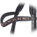 Exionpro Elegant Crystal-Studded Horse Headband | Soft Padded Design in Bright Peach Burgundy & Topaz | Full Size Havanabraun Pferde Z ume - Buy Online on SooperMarket.com
