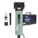 Lister Star Horse Clipper - Green Professional Animal Clipper Clippers for Horses & Cattle Farm Supplies Lightweight Low Vibration Corded 5m Cable Medium Duty Clipping 240 Volts Green with Hard Case