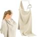 Uningyi breastfeeding towel hilltocking breastfeeding towel for the way back to privacy soft soft only cover silent cover 360 Full Privacy Breastfeeding Protection
