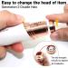 Gen 1 Facial Hair Remover Replacement Heads - Compatible with Finishing Touch Flawless Tool - 2 Count, 18K Gold-Plated Rose Gold - Buy Online on SooperMarket.com