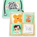 Get Well Soon Gift Cookies Basket Box 4 PACK For Kids and Adults After Surgery Care Package Feel Better Sick | Nut Free | Kosher