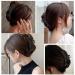 Fish Bone Hair Claw Clip - Non-slip Hair Styling Accessory for Women - Black Fishbone Design - Buy Online on SooperMarket.com