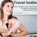 Veeteah Travel Size Containers - 100ml Empty Travel Dispenser Bottle Travel Size Containers for Conditioner Shampoo Lotion - Buy Online on SooperMarket.com