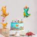 Buy Catelves 50 Edible Dinosaur Cake Decorations | Dino Tortendeco & Birthday Party Supplies - Buy Online on SooperMarket.com