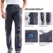 Haimont Men's Lightweight Hiking Stretch Pants | Quick Dry Nylon, UPF50 & Water Resistant, Zipper Pockets | Odyssey Grey X-Large - Buy Online on SooperMarket.com