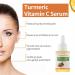 Turmeric & Vitamin C Dark Spot Corrector Serum | Anti-Aging & Moisturizing Formula for All Skin Types - 1oz - Buy Online on SooperMarket.com