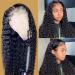 Amanda HD Transparent Deep Wave 24 Inch Brazilian Virgin Lace Front Wig - Pre Plucked 180% Density Wet & Wave Closure Wig for Women - Buy Online on SooperMarket.com