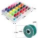 Xiphum 37Pcs Premium Bobbins Set with 36-Color Sewing Threads and Scissor - Compatible with Bro-Ther/Ja-Nome/Elna/Baby-Lock/Sin-ger - Buy Online on SooperMarket.com