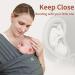 Baby Wraps Carrier | Breathable Hands-Free Sling for Newborn to Toddler | Adjustable Dark Grey Baby Carrier - Buy Online on SooperMarket.com