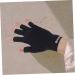 ABOOFAN 1 Pair Uv Gloves Half Finger Gloves Summer Driving Gloves Outdoor Hiking Gloves Uv Shield Gloves Touchscreen Gloves Summer Beach Gloves Point Fingers Fabric Women's 19.5x8cm Black - Buy Online on SooperMarket.com