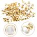 STOBOK 150 pcs Studs Shoe Clothing Crafts Rivet Kit Spikes Rivets Bag Stud Craft DIY Accessories for 0.9X0.7cmx3pcs As Shownx3pcs - Buy Online on SooperMarket.com