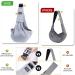 Puppy Sling Dog Carriers Puppy Sling Dog Sling Hands-free Sling Pet Dog Cat Bag for Walking Subway Travel Outdoor Grey-01 - Buy Online on SooperMarket.com