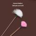 7pcs Ear Wax Removal Feather Kit with Bamboo Mat - Clean, Massage, Relax - Buy Online on SooperMarket.com