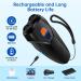 PWEZON Rechargeable Ultrasonic Anti Dog Barking Device | Dual Sensor Deterrent with Training Modes and LED Flashlight - 25 FT Range - Buy Online on SooperMarket.com