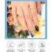 Kalolary Gel Nail Polish Strips Nail Gel Art Sticker Waterproof Full Nail Wraps Decal Sets with Scissors Nail File and Stick for Women Girls Nail Art Decor (UV/LED Lamp Required)-12 - Buy Online on SooperMarket.com