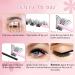 DIY Lash Extension Kit Cluster Lashes Kit with 72 Pcs Lash Clusters Lash Bond Remover Eyelash Applicator Beginner DIY Lashes Kit Easy to Use (Volume Style) DIY Lash Kit Volume Kit (Clear Glue) - Buy Online on SooperMarket.com
