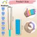 Sensory Chew Necklace Bundle for Kids and Adults - 5 Pack Silicone Teething Aid for Autism ADHD Biting Needs - Buy Online on SooperMarket.com