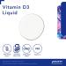Pure Encapsulations Vitamin D3 Liquid - 1000 IU Liquid Vitamin D3 - For Healthy Bones & Immune Support - Gluten Free & Vegetarian - 22.5 mL - Buy Online on SooperMarket.com