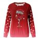 Women's Christmas Sweatshirts Cute Snowman Penguin Print O-Neck Raglan Top Shirt Pullover Comfy Warm Xmas Jumper Winter Long Sleeve Tops Loose Tunic Top Sweaters Z32-red S - Buy Online on SooperMarket.com