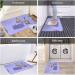 Yyhhaofa Sunflower Seeds and Cats Pattern Flannel Non Slip Floor Mat : 16x24 in Easy to Clean Moderate Thickness Anti-Slip Sunflower Seeds and Cats One Size - Buy Online on SooperMarket.com