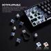 FANTECH MAXFIT61 RGB Wired Mechanical Keyboard - BlueSW(Clicky)-Black - Buy Online on SooperMarket.com