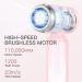 Super Mini Ionic Hair Dryer - High-Speed Travel Blow Dryer with 200 Million Negative Ions 110 000RPM Brushless Motor - Pink Lightweight & Portable for Home Salon - Buy Online on SooperMarket.com
