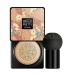 HACORO Mushroom Head Air Cushion CC Cream  Concealer Foundation Stick Moisturizing Concealer Lasting Brightening Liquid Foundation for All Skin (A Natural color)