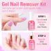 CHUCHU Gel Nail Polish Remover - 15ml with Nail Cuticle Oil for Quick & Easy Removal, Moisturizes & Strengthens Nails - Soothing & Nourishing Formula - Buy Online on SooperMarket.com